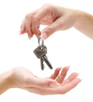 landlord handing over keys landlord handing over keys
