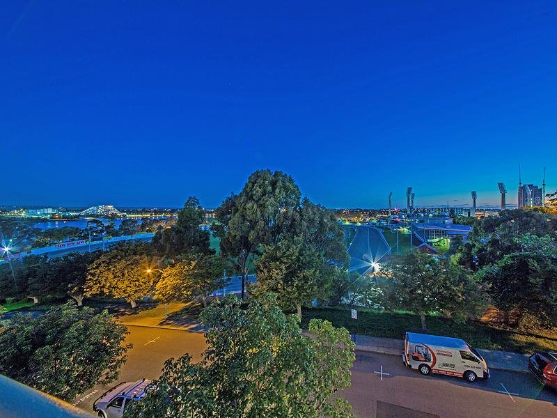 East Perth Apartment view WACA
