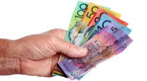 Money in hand